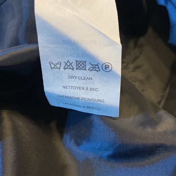 NWT J. Crew Women's‎ # 2 Pencil Skirt Jaquard Floral Size 2 Blue Sparkle C9156 - Picture 8 of 9